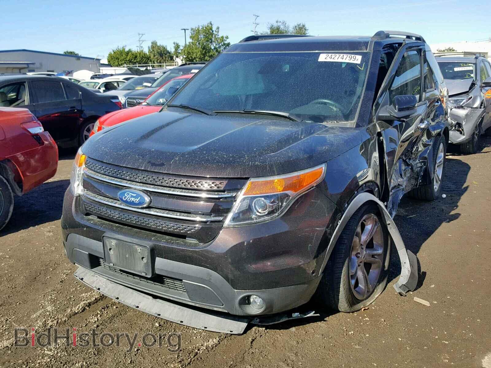 2013 FORD EXPLORER L - VIN: 1FM5K8F84DGB27662 - Photo 2