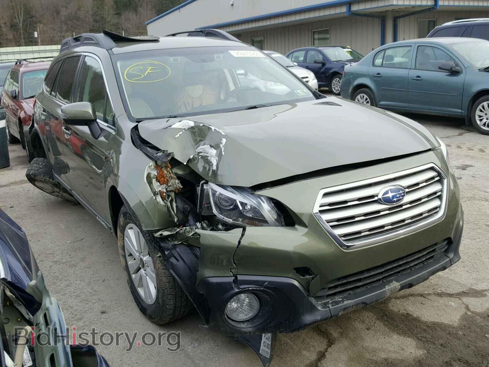 Фотография 4S4BSAFC8F3312225 - SUBARU OUTBACK 2015