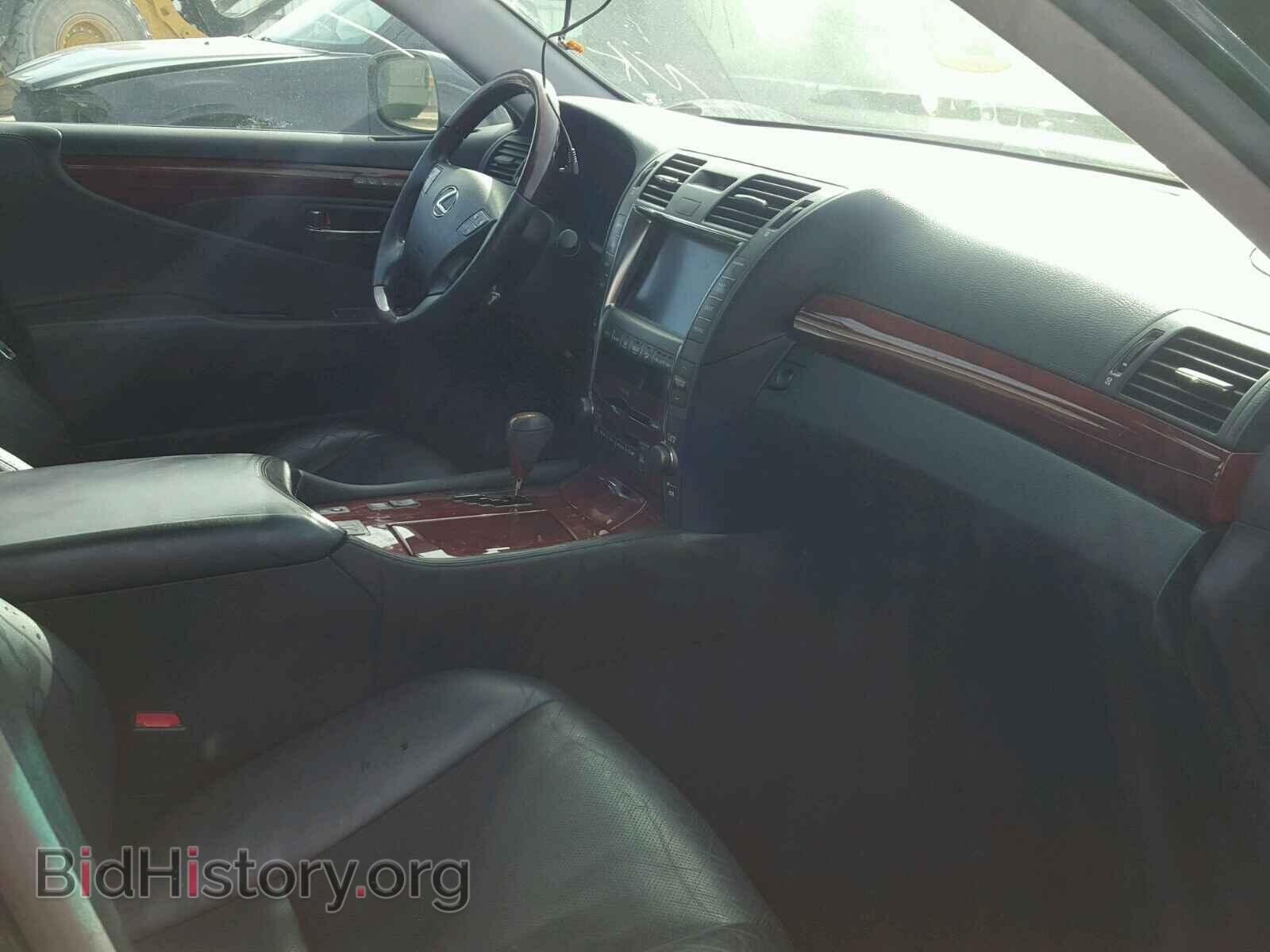 2008 LEXUS LS460 - VIN: JTHGL46F185028055 - Фото 5