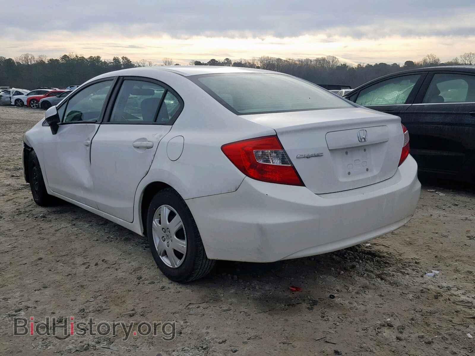 2012 HONDA CIVIC LX - VIN: 19XFB2F59CE082244 - Фото 3