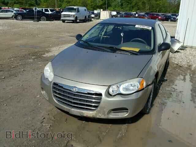 2004 CHRYSLER SEBRING - VIN: 1C3EL46X84N297444 - Фото 2