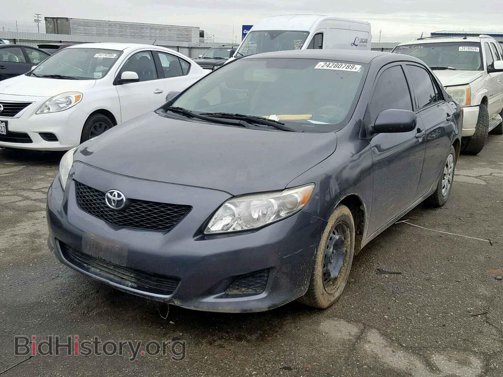 2010 TOYOTA COROLLA BA - VIN: 2T1BU4EE9AC515191 - Фото 2