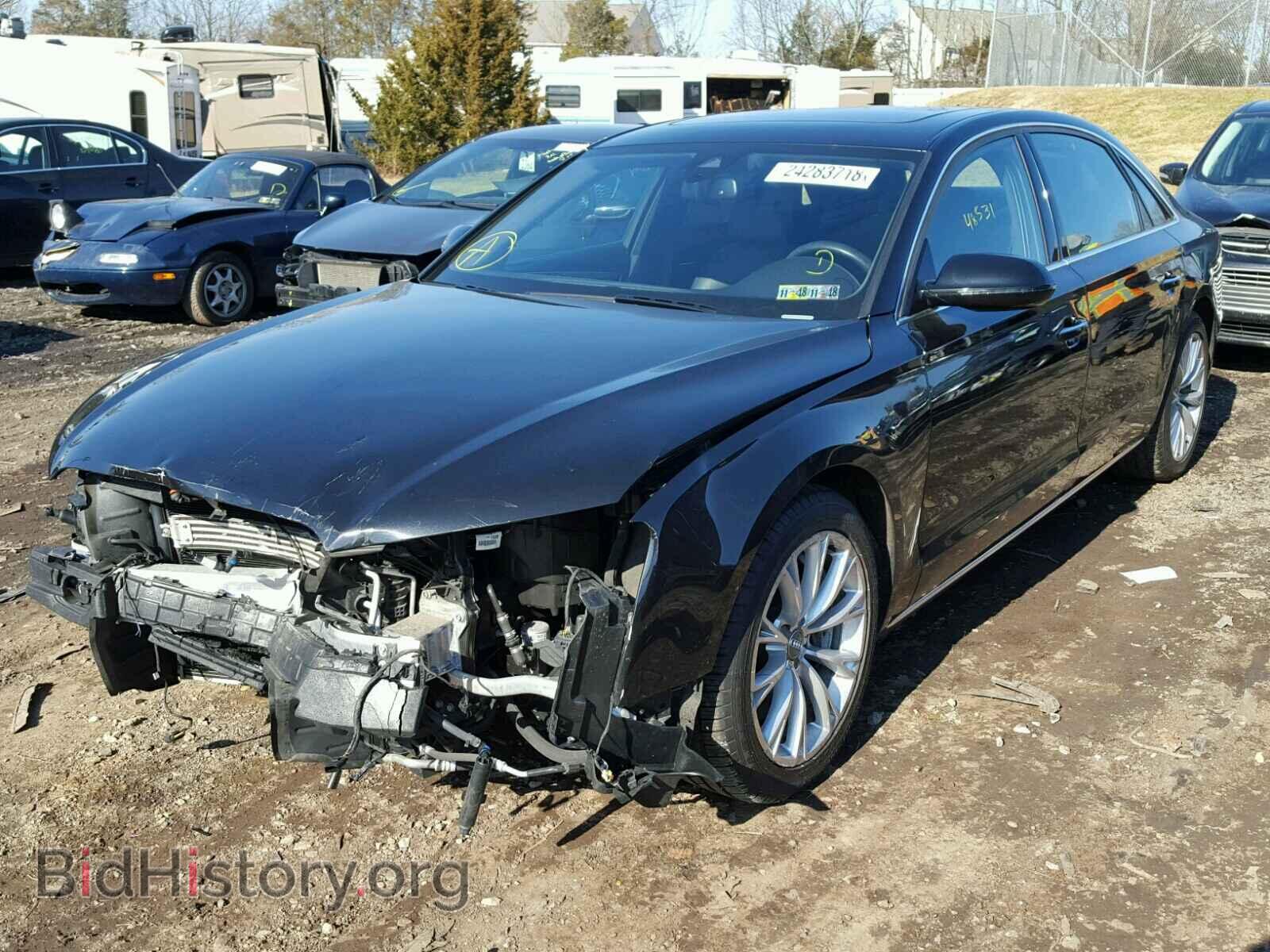 2012 AUDI A8 - VIN: WAURVAFD2CN036592 - Фото 2