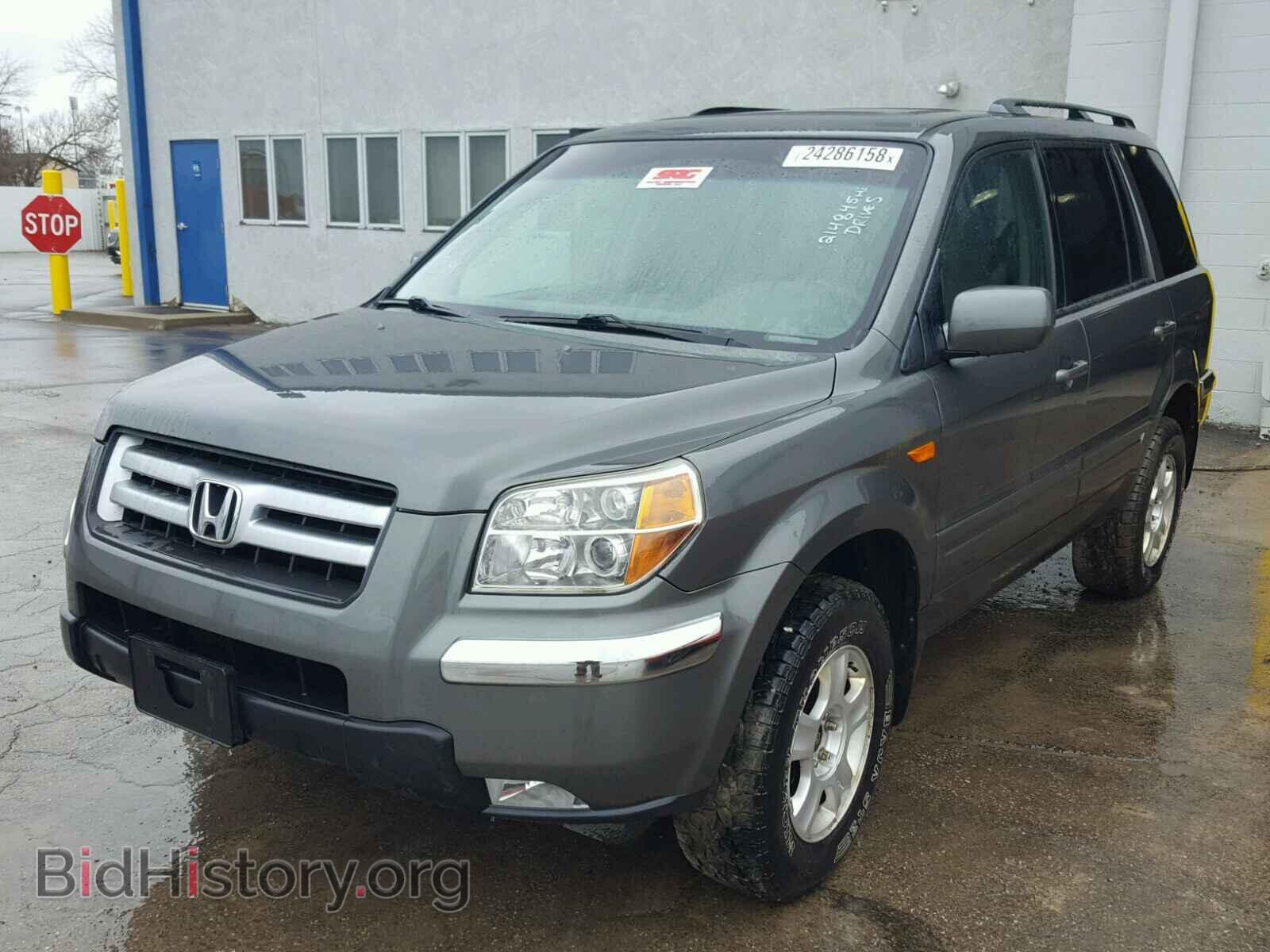 2007 HONDA PILOT - VIN: 2HKYF18467H520764 - Фото 2