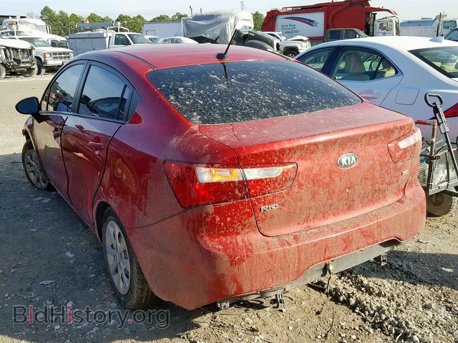 2014 KIA RIO - VIN: KNADM4A36E6381201 - Фото 3