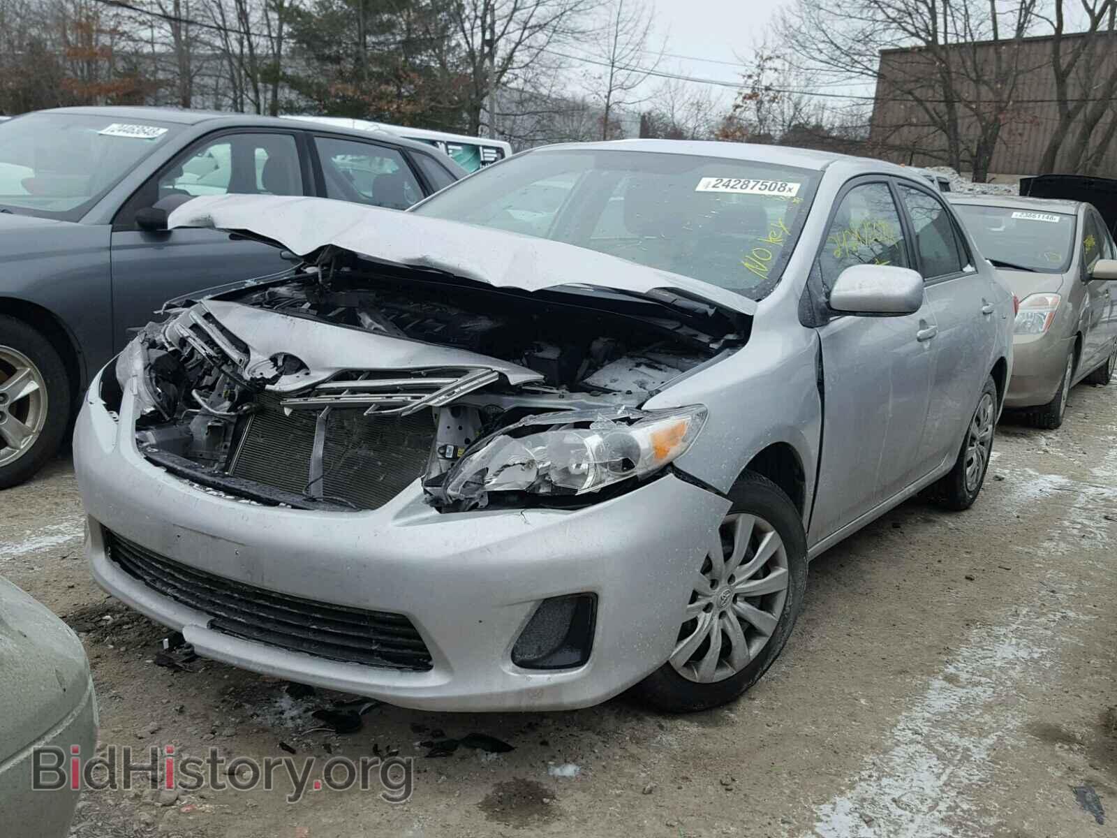 2013 TOYOTA COROLLA BA - VIN: 2T1BU4EE6DC123791 - Фото 2