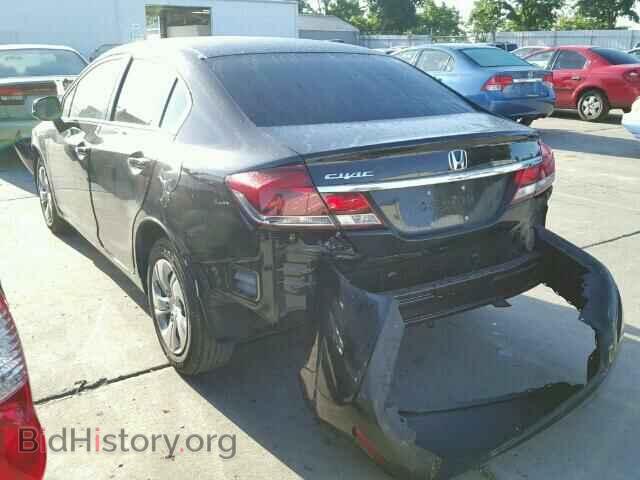 2013 HONDA CIVIC - VIN: 19XFB2F51DE246801 - Фото 3