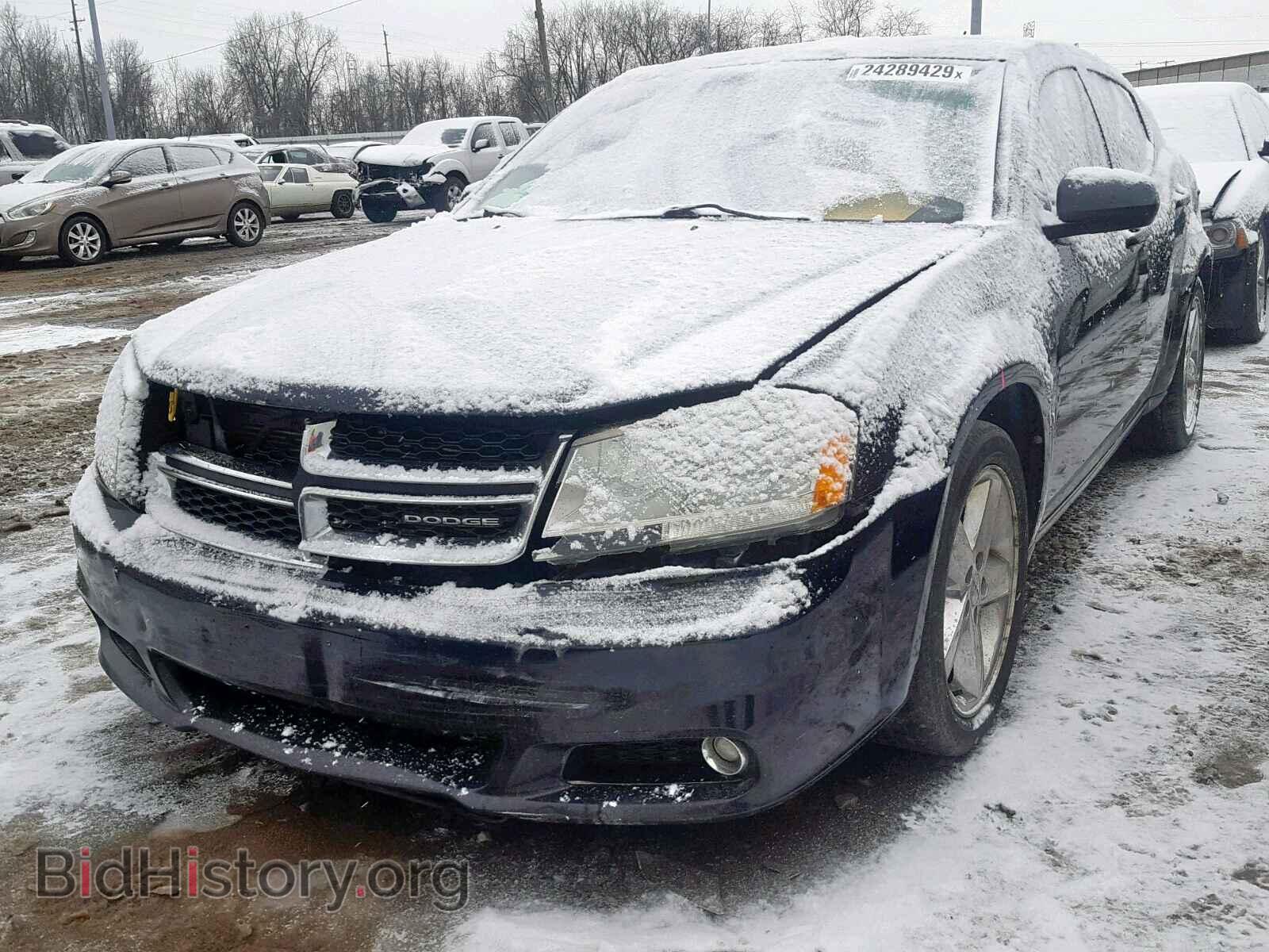 2011 DODGE AVENGER - VIN: 1B3BD2FB3BN544629 - Фото 2