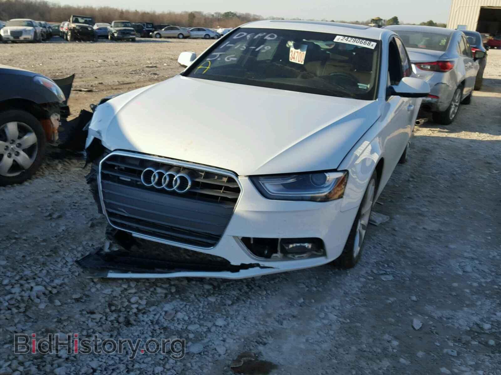 2013 AUDI A4 - VIN: WAUFFAFL1DN018397 - Фото 2