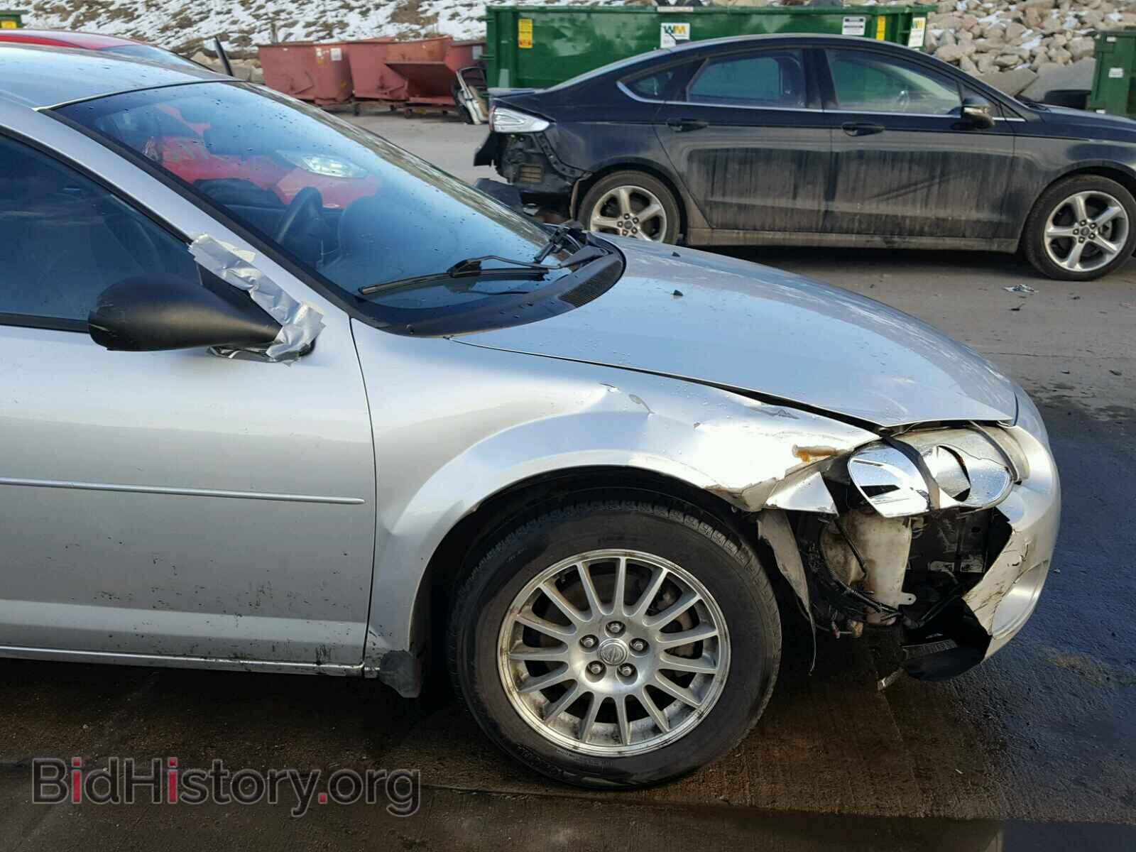 2004 CHRYSLER SEBRING - VIN: 1C3EL46J74N384019 - Фото 10