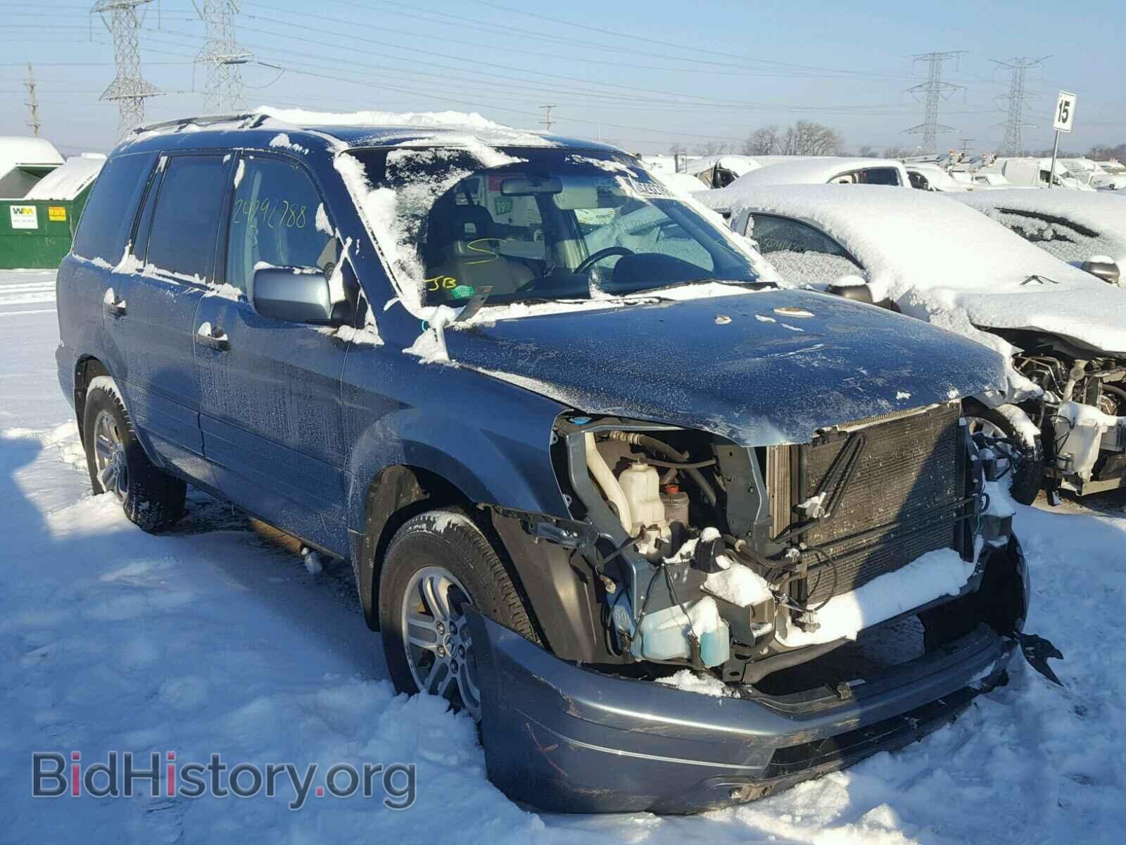 Photo 2HKYF18605H531256 - HONDA PILOT 2005