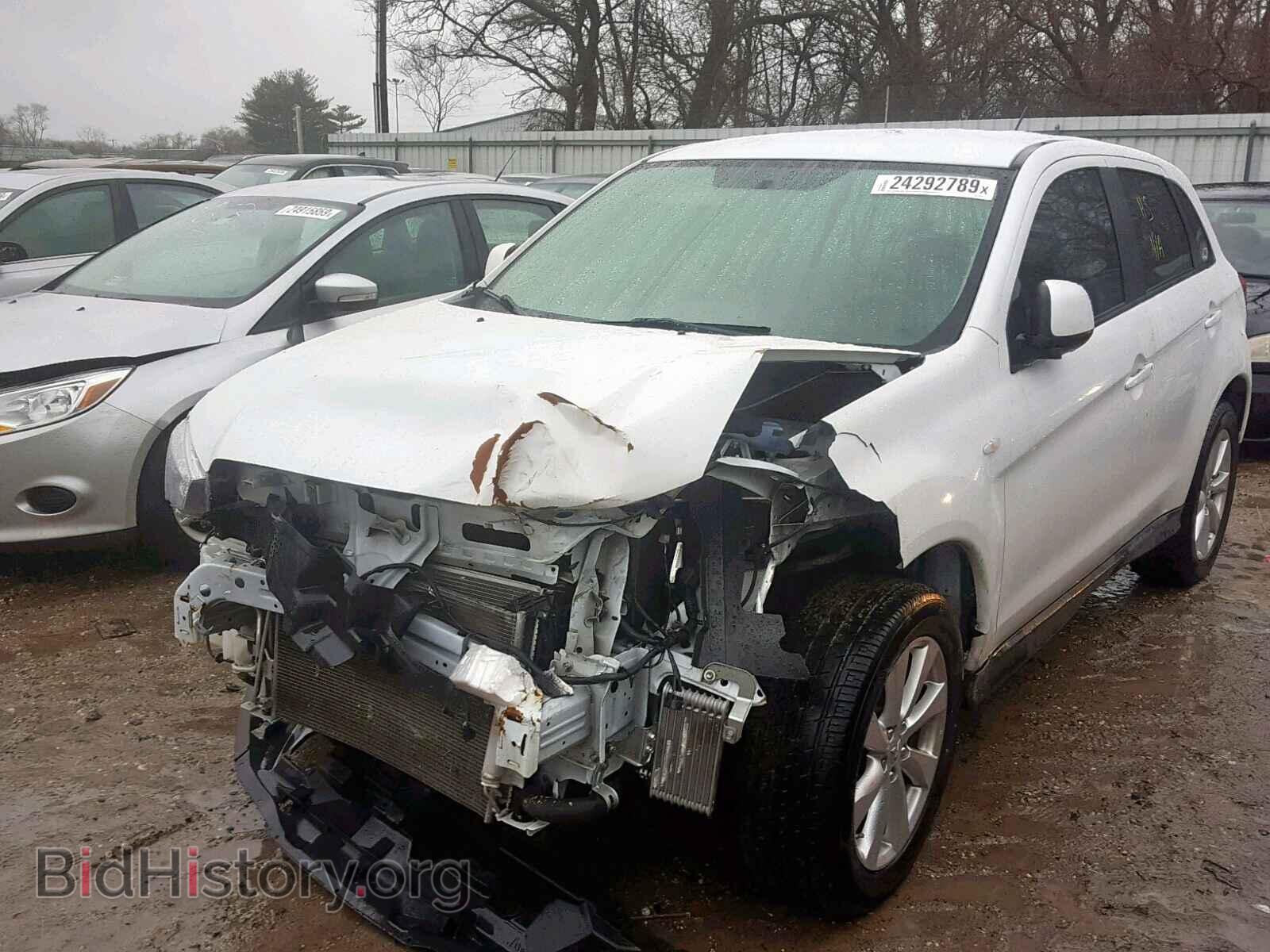 2015 MITSUBISHI OUTLANDER - VIN: 4A4AR3AU6FE016317 - Фото 2