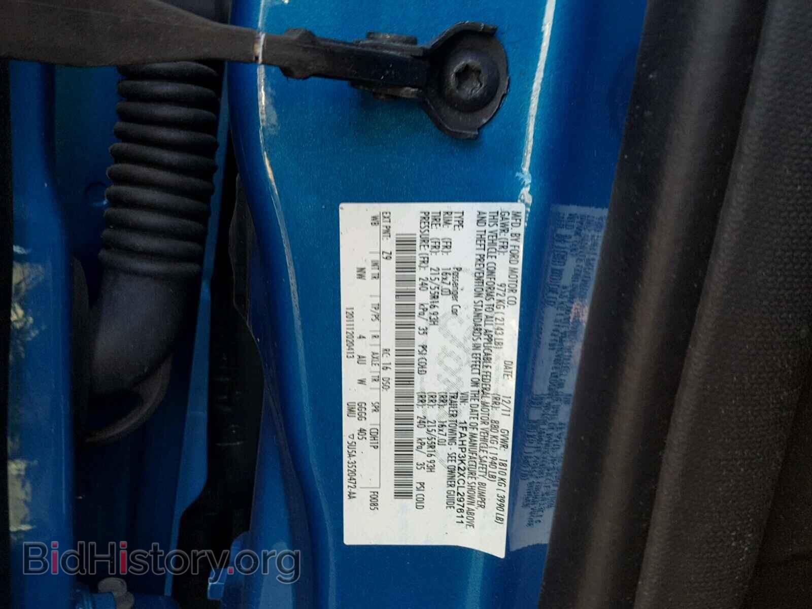 2012 FORD FOCUS - VIN: 1FAHP3K2XCL297611 - Photo 10