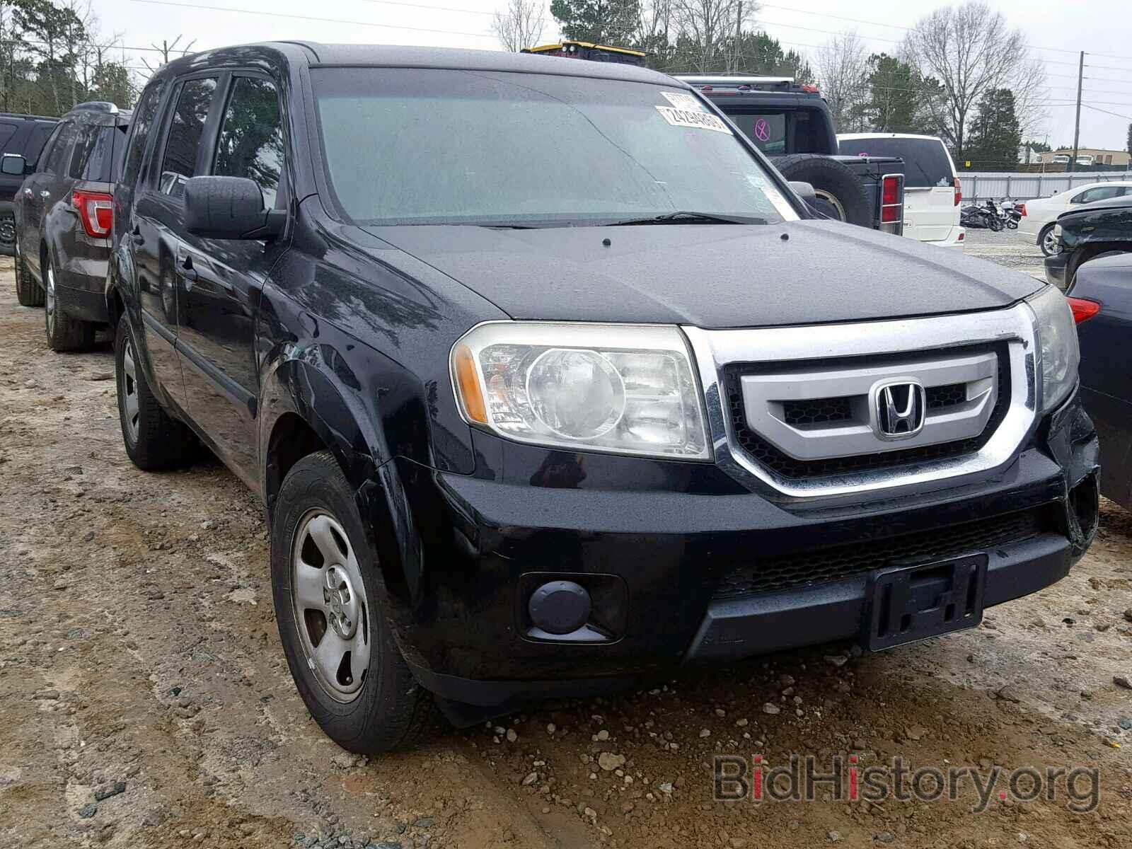 Photo 5FNYF4H20BB077857 - HONDA PILOT LX 2011