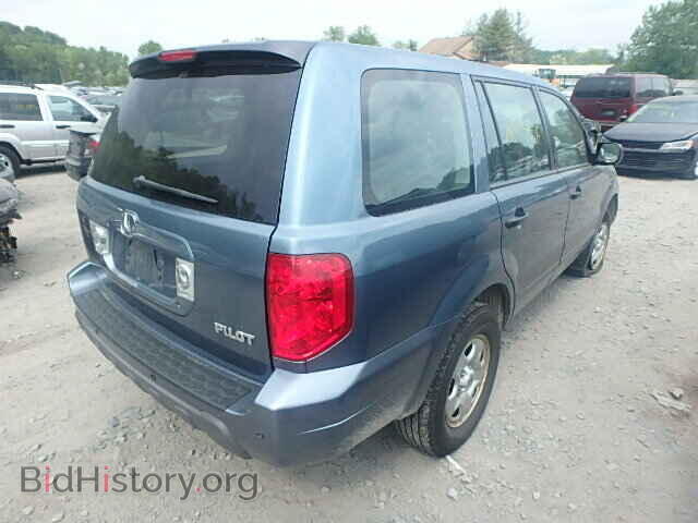 2005 HONDA PILOT - VIN: 2HKYF18155H520760 - Фото 4