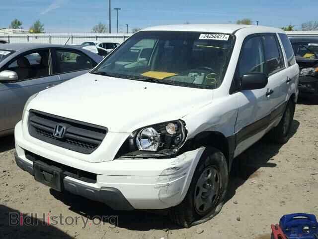 2005 HONDA PILOT - VIN: 2HKYF18135H512169 - Фото 2