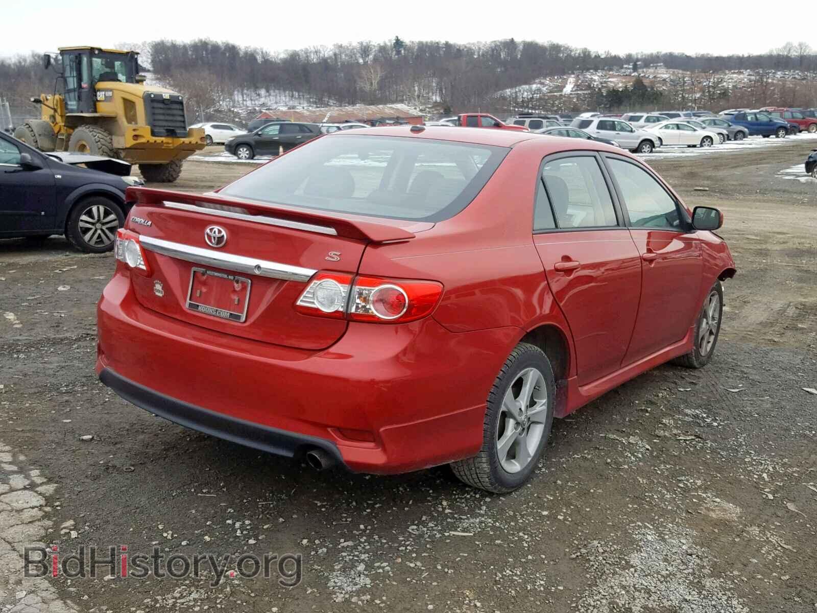 2011 TOYOTA COROLLA BA - VIN: 2T1BU4EE2BC694451 - Фото 4