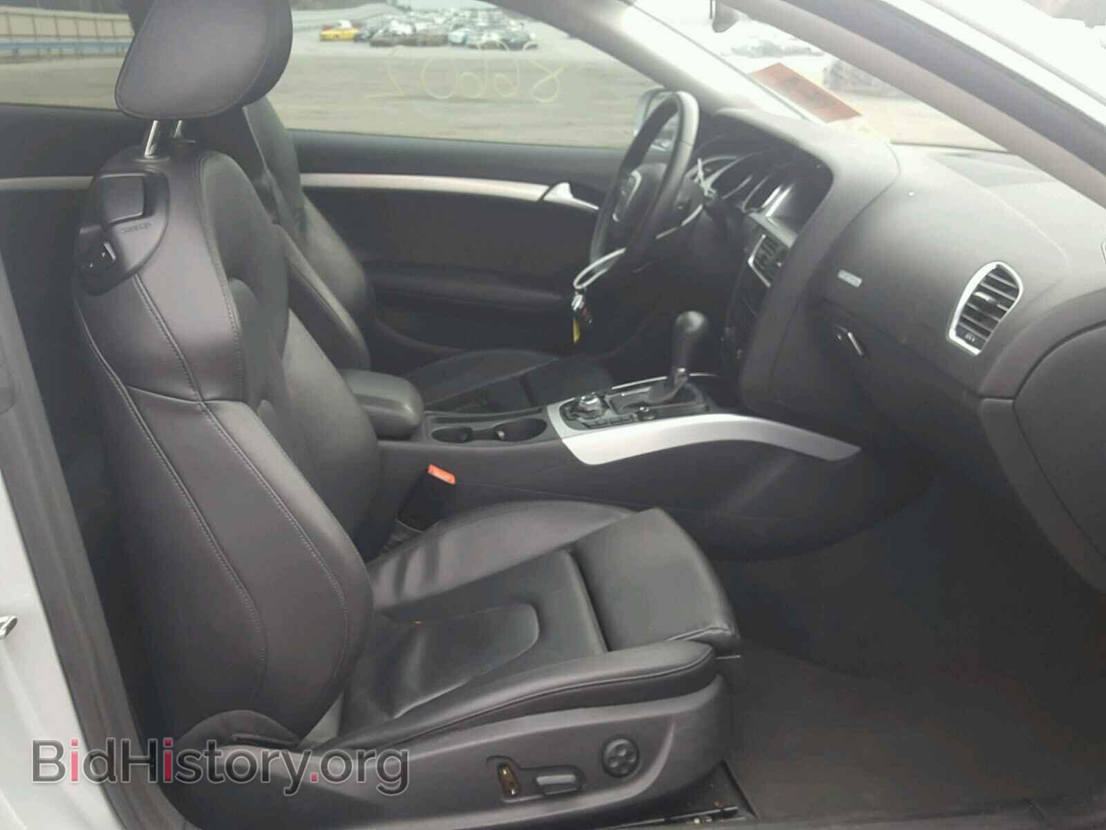 2012 AUDI A5 PREMIUM - VIN: WAULFAFR5CA006170 - Photo 5