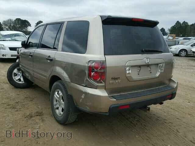 2007 HONDA PILOT - VIN: 5FNYF281X7B043525 - Фото 3