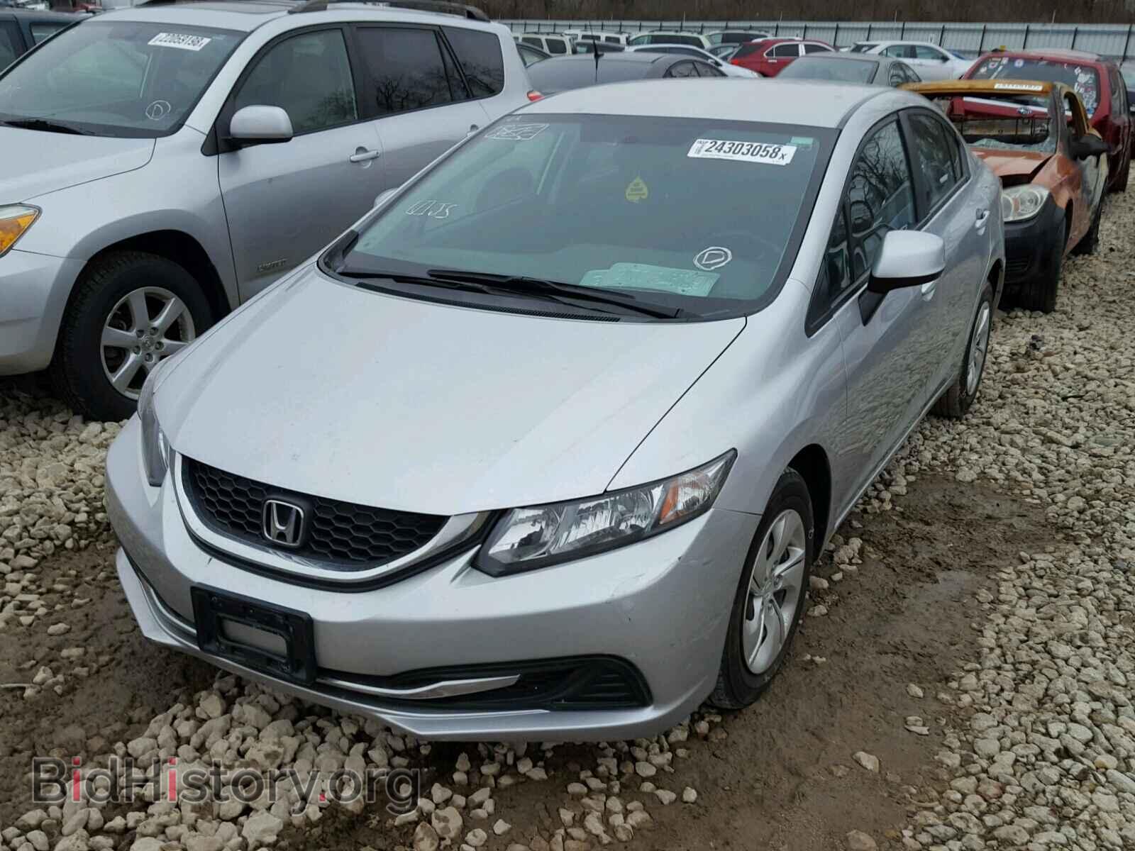 2013 HONDA CIVIC - VIN: 19XFB2F50DE034214 - Фото 2