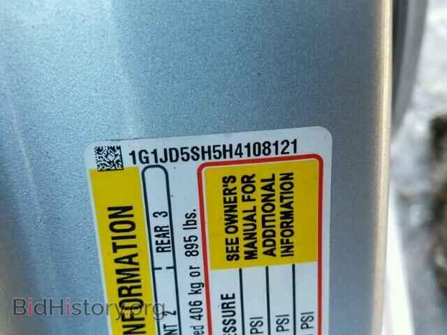 2017 CHEVROLET SONIC - VIN: 1G1JD5SH5H4108121 - Фото 10
