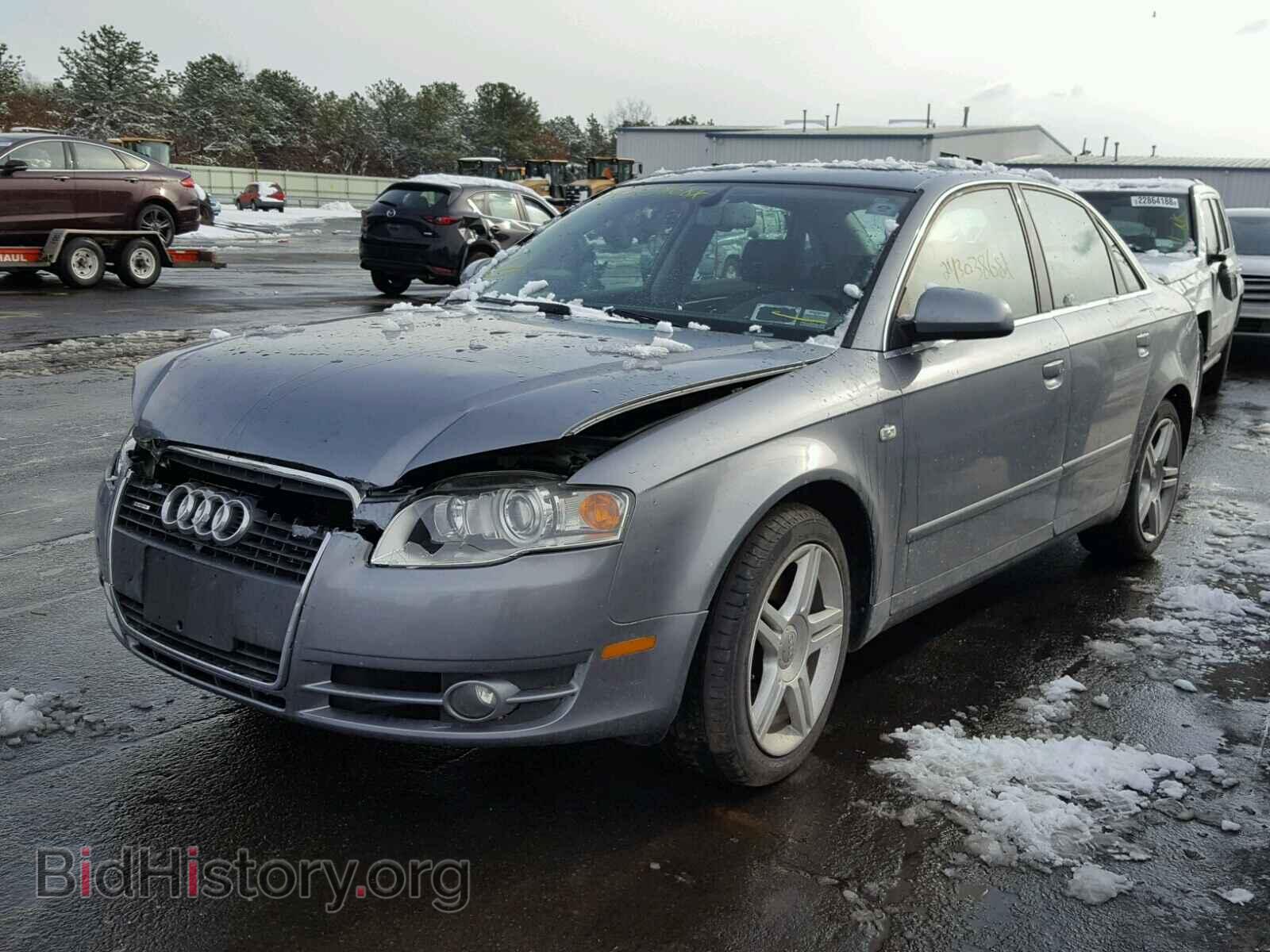 2007 AUDI A4 - VIN: WAUDF78E67A060956 - Фото 2