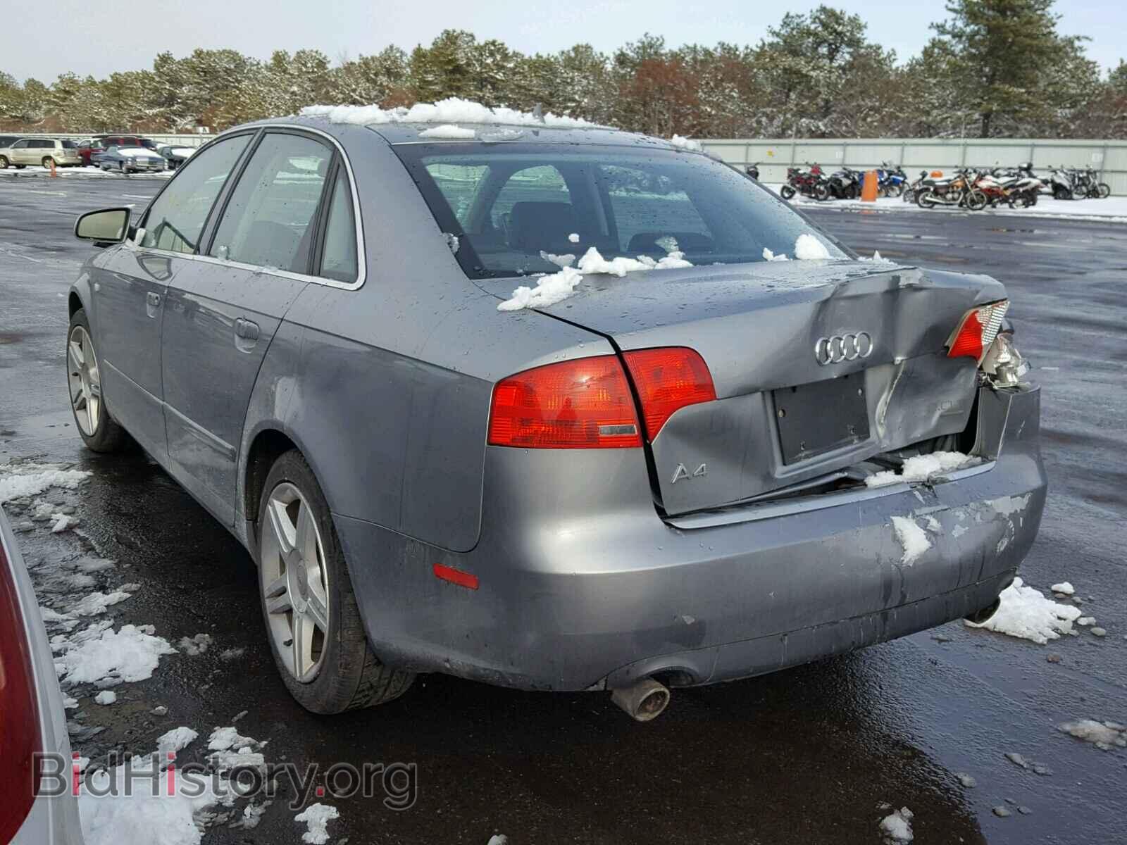 2007 AUDI A4 - VIN: WAUDF78E67A060956 - Фото 3