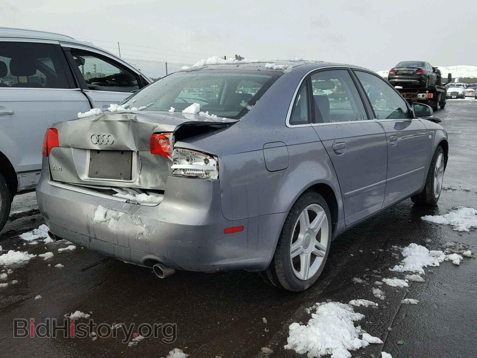 2007 AUDI A4 - VIN: WAUDF78E67A060956 - Фото 4