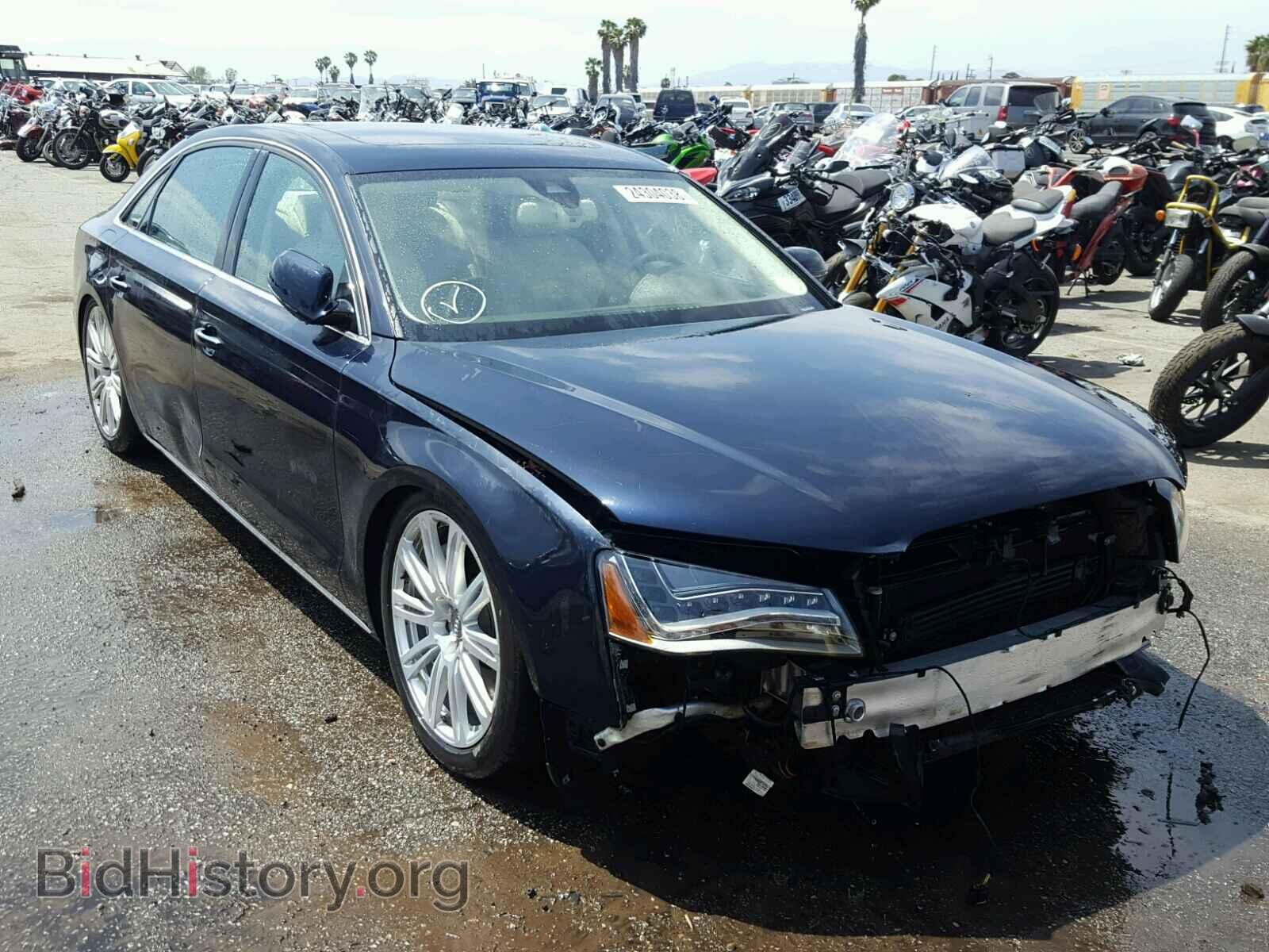 Photo WAUR2AFD6DN024438 - AUDI A8 2013