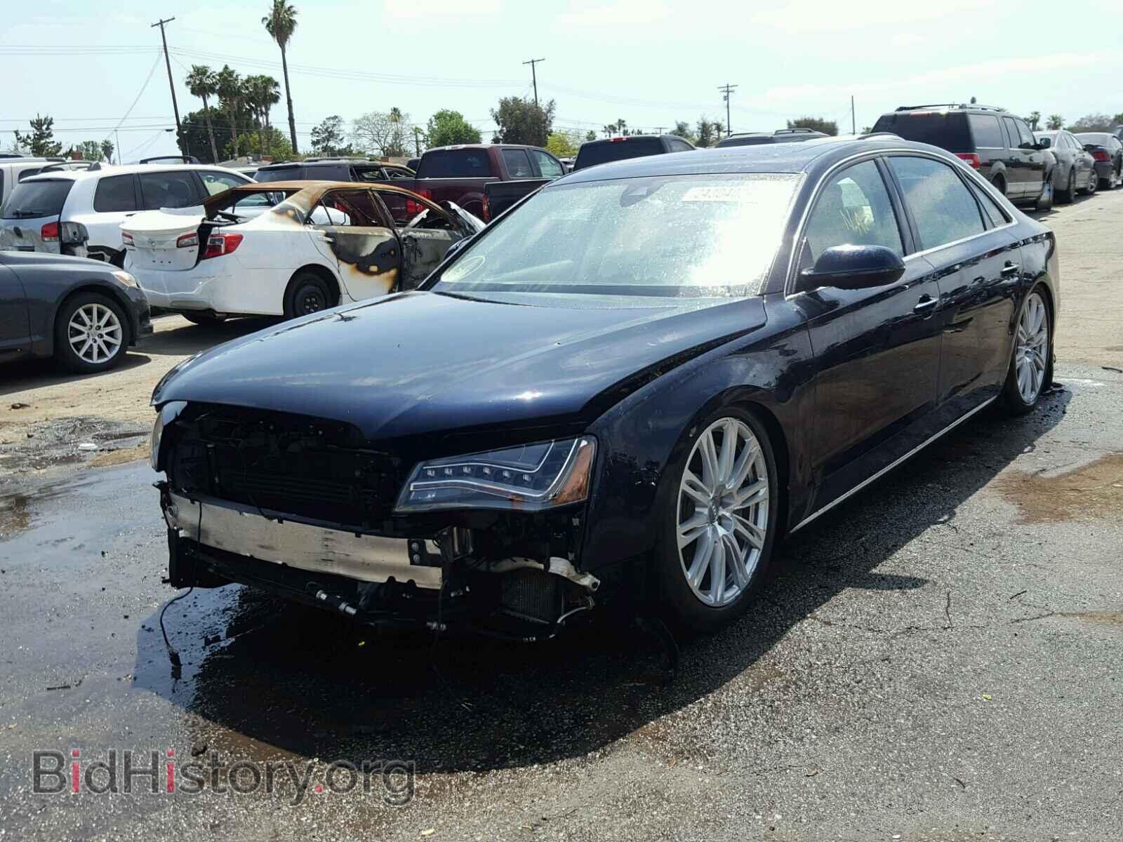 2013 AUDI A8 - VIN: WAUR2AFD6DN024438 - Photo 2