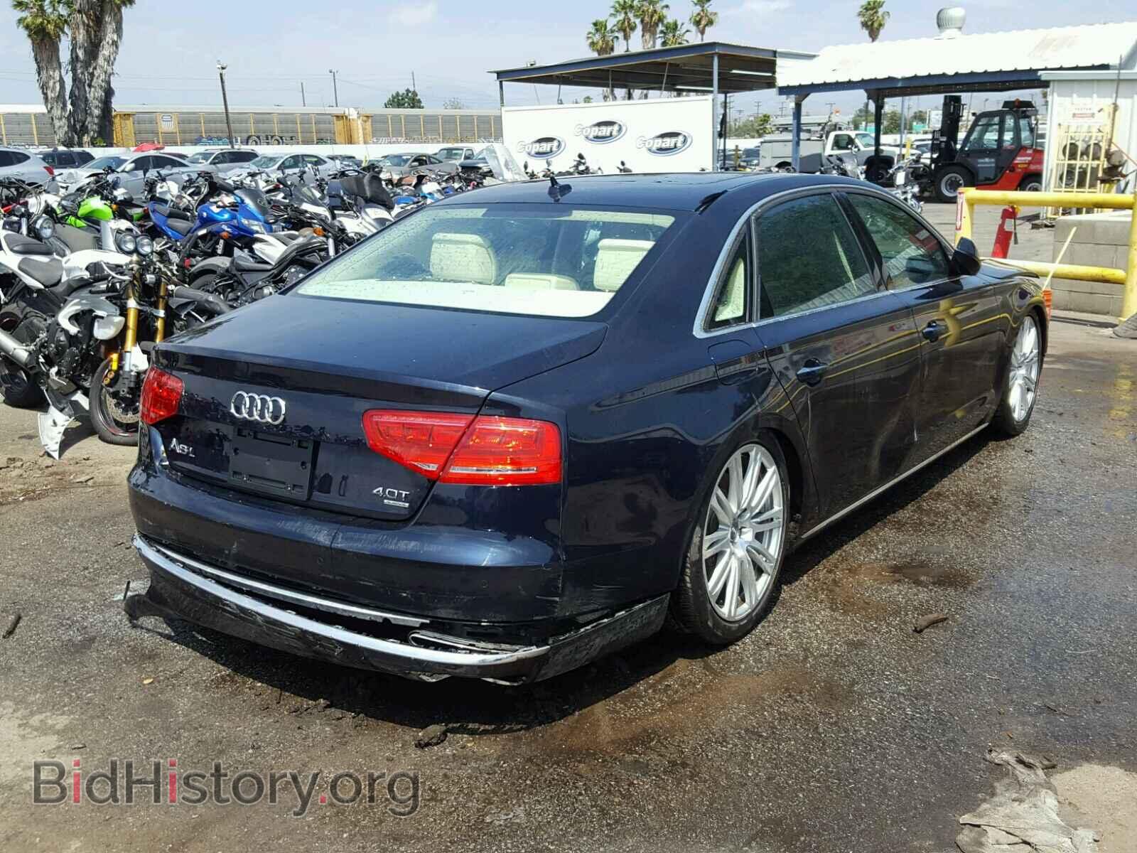 2013 AUDI A8 - VIN: WAUR2AFD6DN024438 - Photo 4