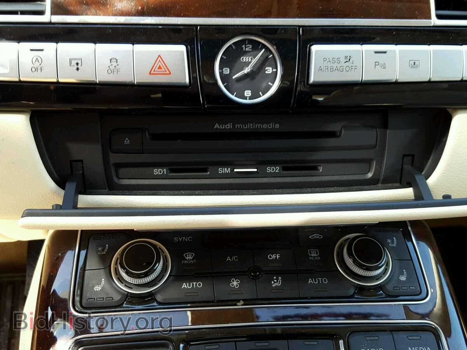 2013 AUDI A8 - VIN: WAUR2AFD6DN024438 - Photo 9