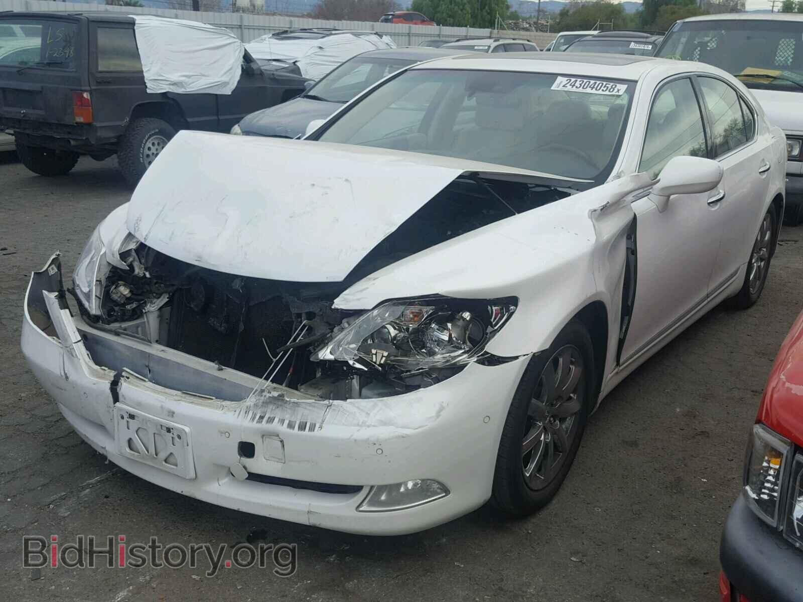 2008 LEXUS LS460 - VIN: JTHBL46F985062657 - Фото 2