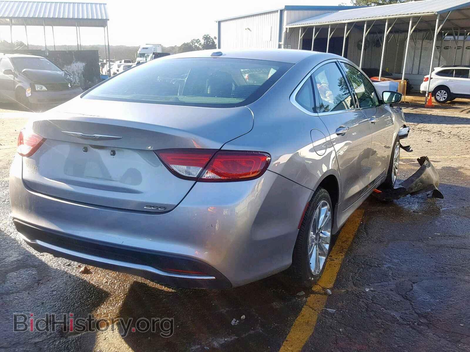 2015 CHRYSLER 200 - VIN: 1C3CCCAB4FN744299 - Фото 4