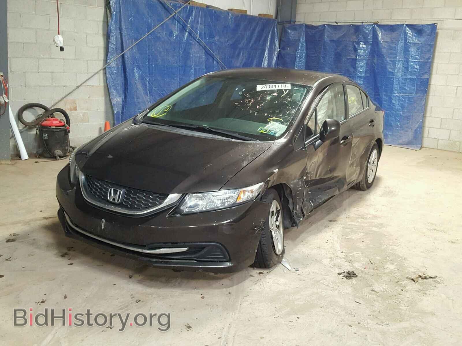 2013 HONDA CIVIC - VIN: 19XFB2F57DE217531 - Фото 2