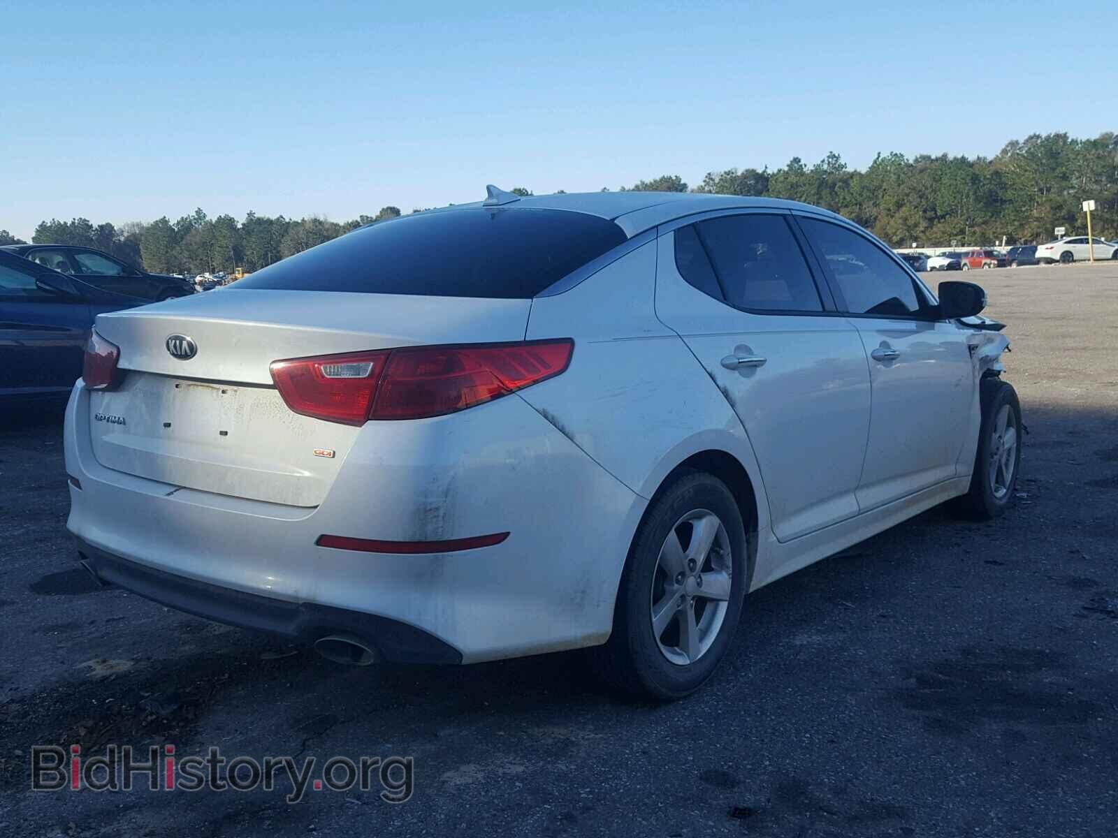 2015 KIA OPTIMA - VIN: KNAGM4A73F5651153 - Photo 4