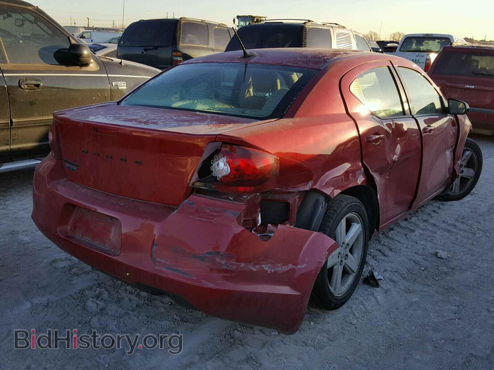 2013 DODGE AVENGER - VIN: 1C3CDZAB9DN534052 - Фото 4