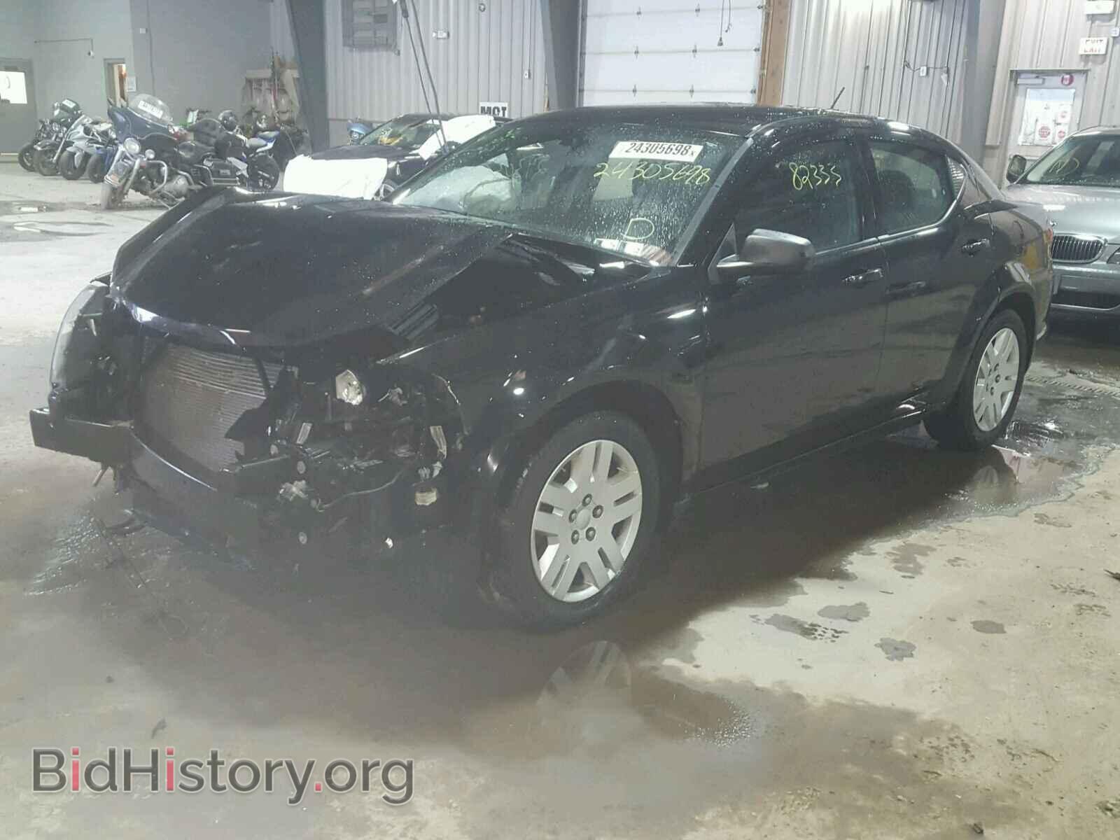 2013 DODGE AVENGER - VIN: 1C3CDZAB2DN614163 - Фото 2