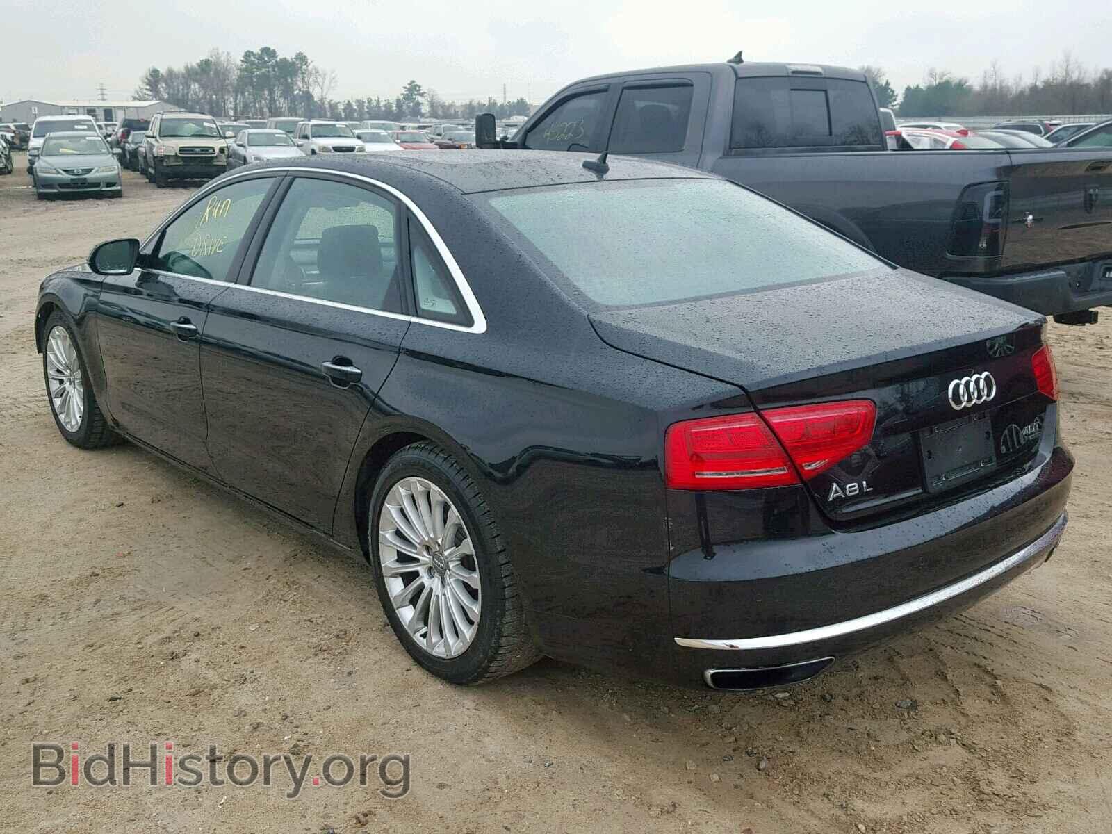 2014 AUDI A8 - VIN: WAUR2AFD9EN004640 - Фото 3