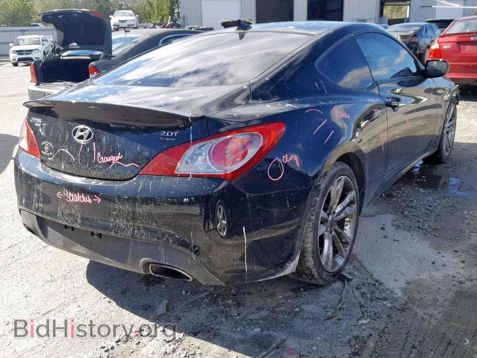 2012 HYUNDAI GENESIS - VIN: KMHHT6KD0CU076517 - Фото 4