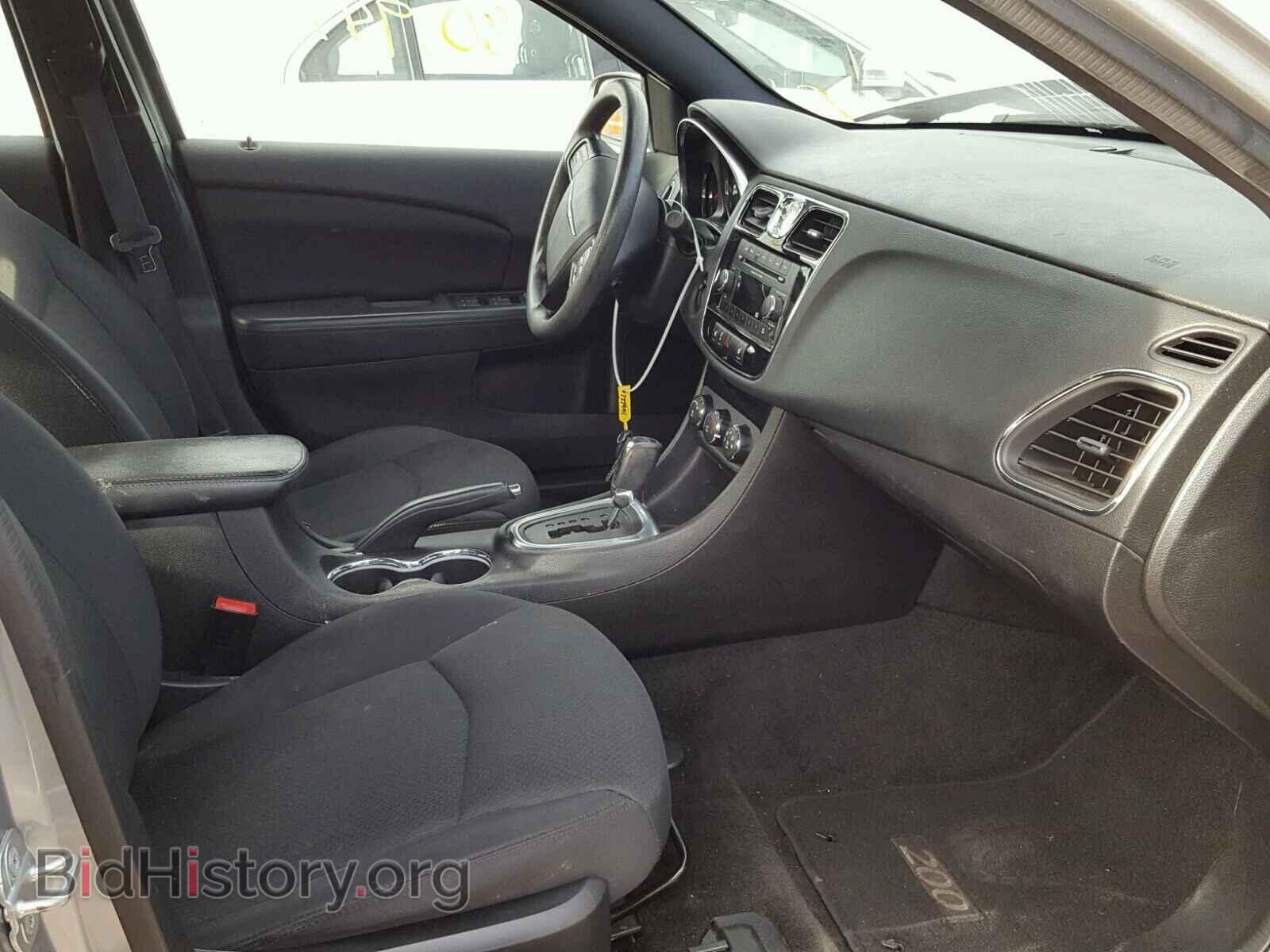 2013 CHRYSLER 200 - VIN: 1C3CCBAG0DN727941 - Фото 5
