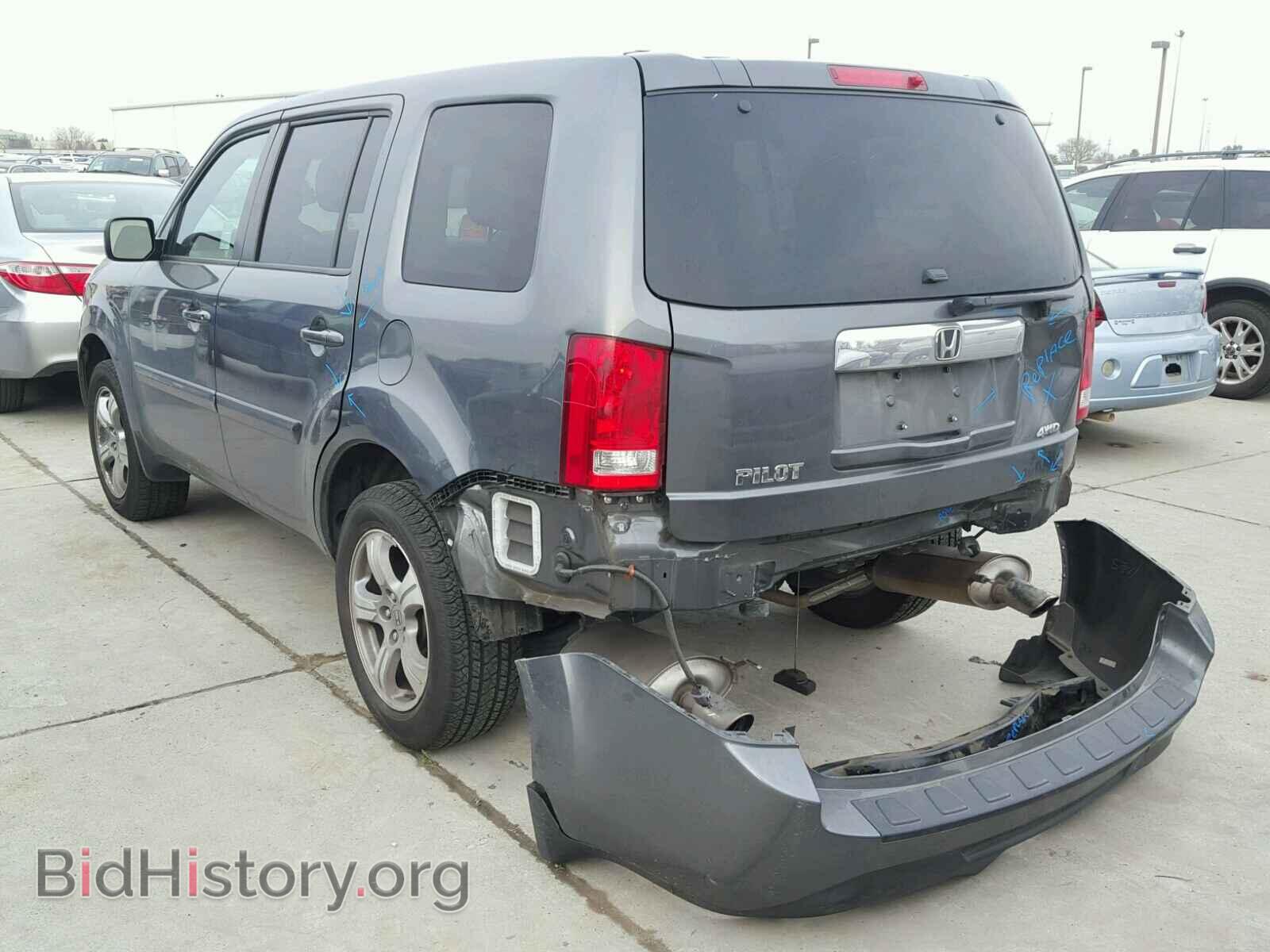 2012 HONDA PILOT - VIN: 5FNYF4H46CB057499 - Фото 3