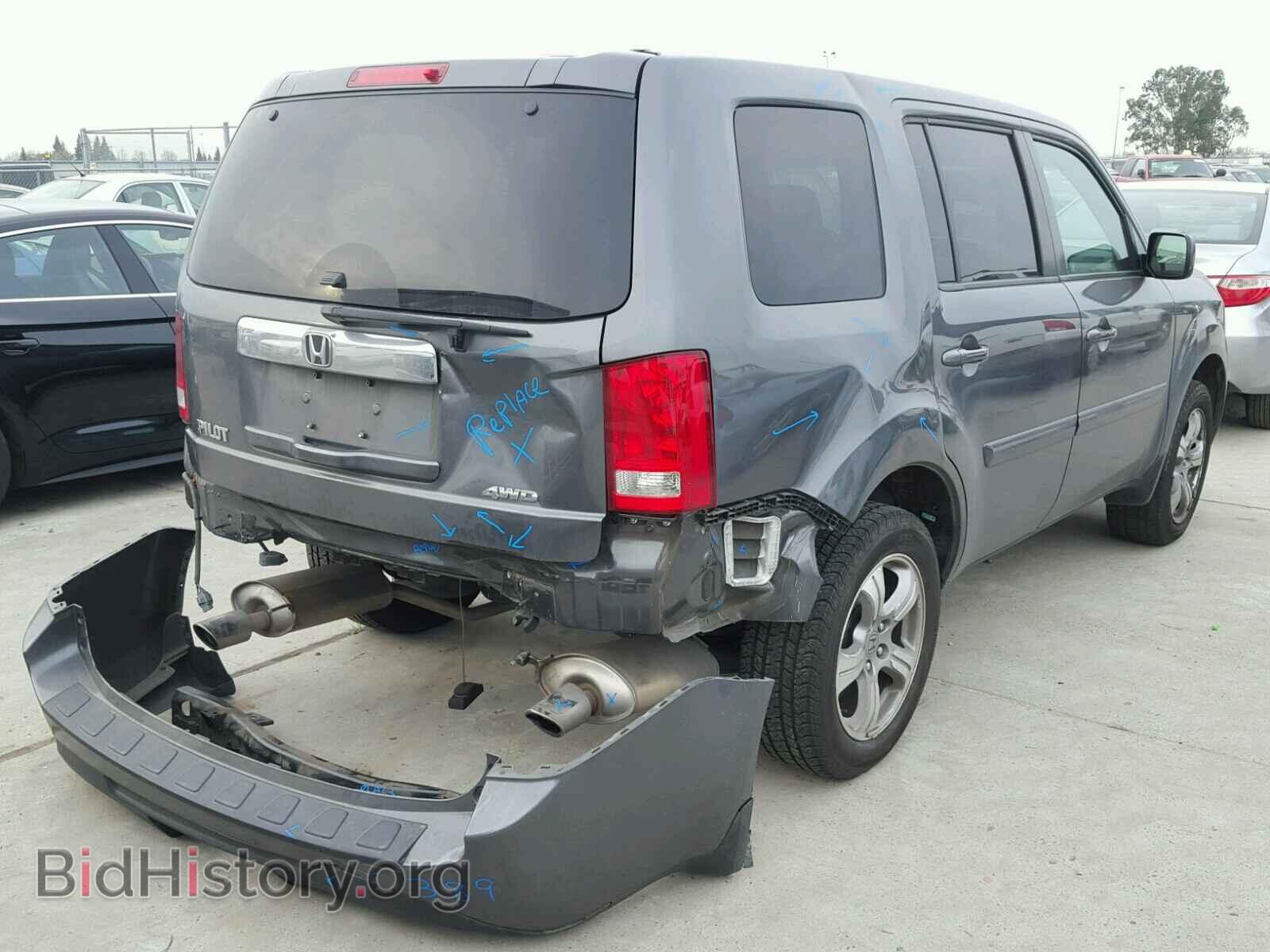 2012 HONDA PILOT - VIN: 5FNYF4H46CB057499 - Фото 4