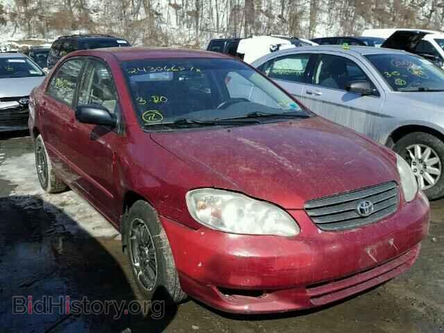 Photo 2T1BR32E03C024737 - TOYOTA COROLLA 2003