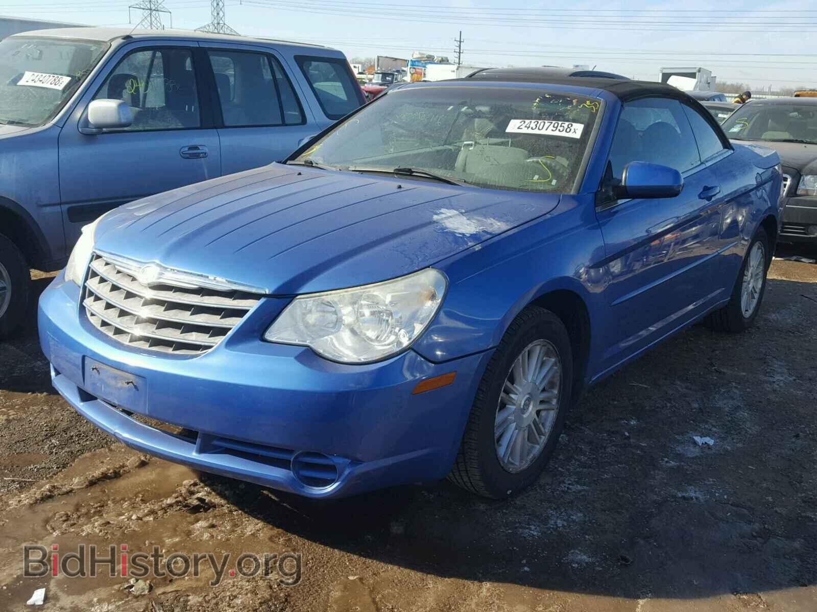 2008 CHRYSLER SEBRING - VIN: 1C3LC55R38N248187 - Фото 2