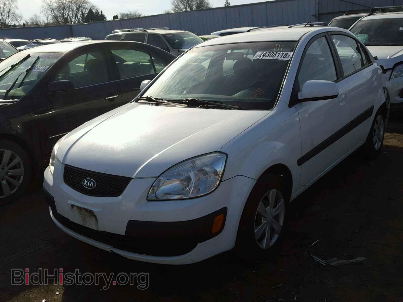 2007 KIA RIO BASE - VIN: KNADE123776248699 - Photo 2