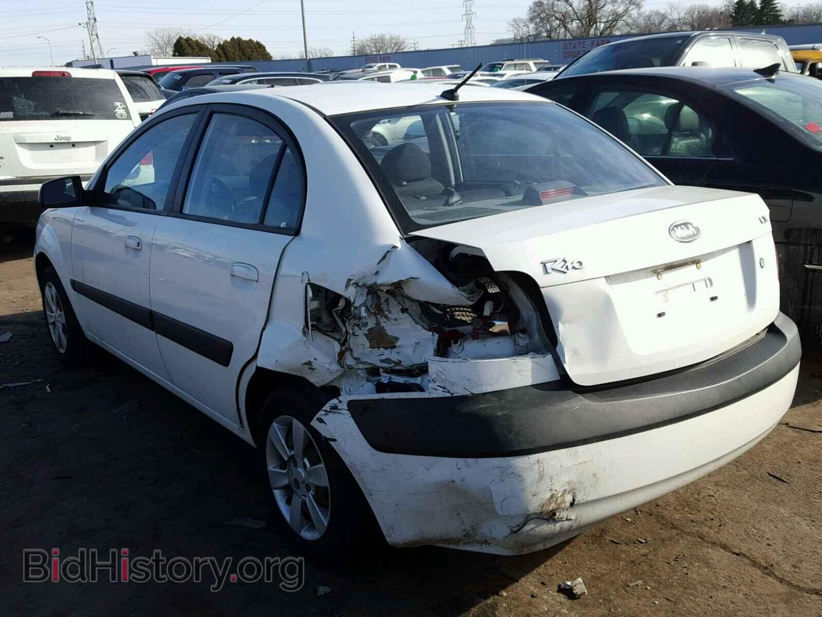 2007 KIA RIO BASE - VIN: KNADE123776248699 - Photo 3