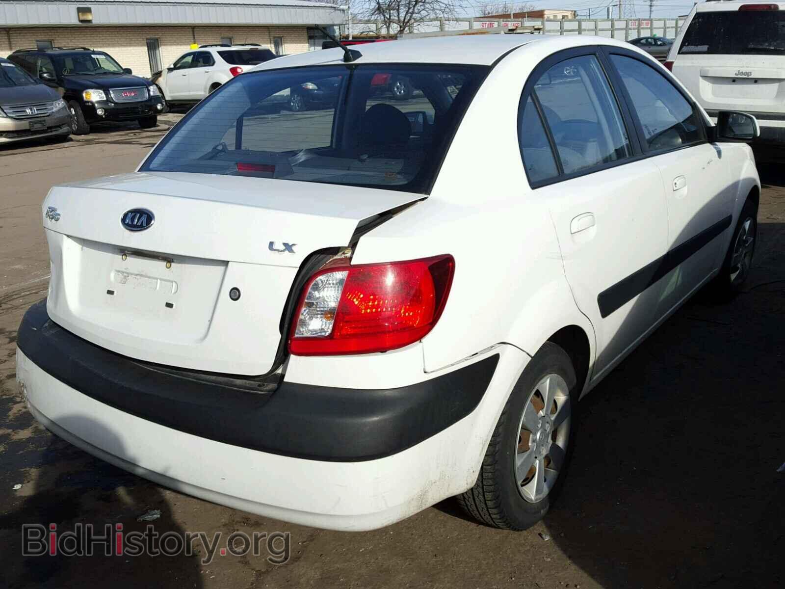 2007 KIA RIO BASE - VIN: KNADE123776248699 - Photo 4