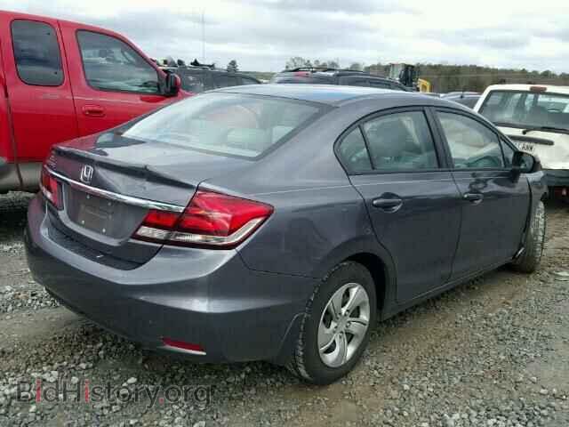 2014 HONDA CIVIC - VIN: 19XFB2F56EE061502 - Фото 4