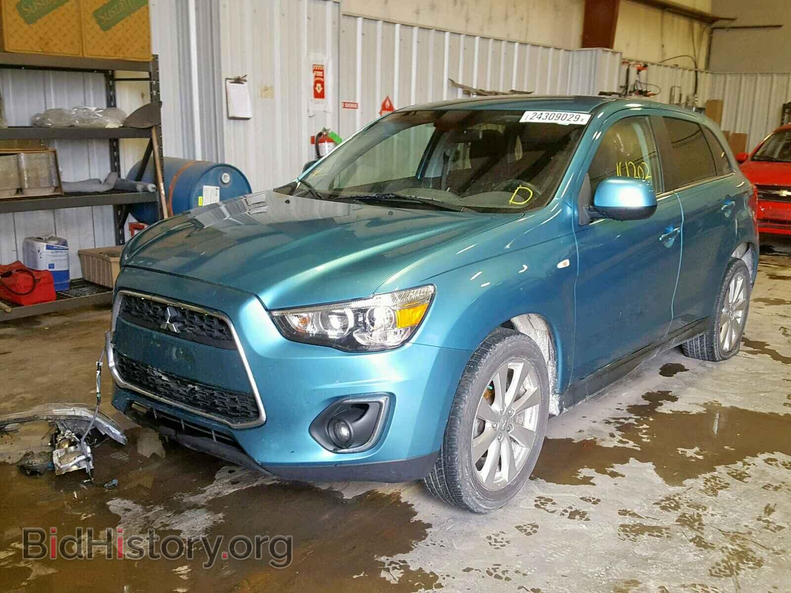 2013 MITSUBISHI OUTLANDER - VIN: 4A4AR4AU2DE015247 - Фото 2